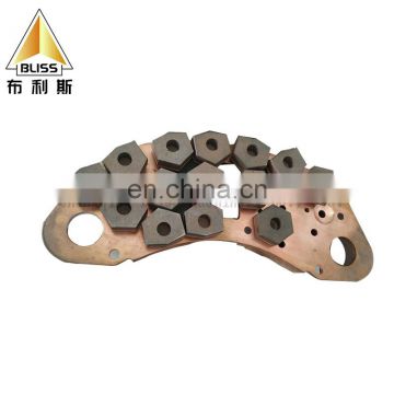 High speed train brake pad brake system parts rail transportation accessories