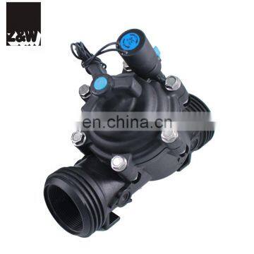 Solenoid Control Valve Electric Manual Operated High Flow Low Price 2 Inch DN50 63mm Nylon Plastic Body Flange Female G Thread photo-4