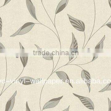 leaves pattern wallcovering for home decoration hartie de perete vopsit