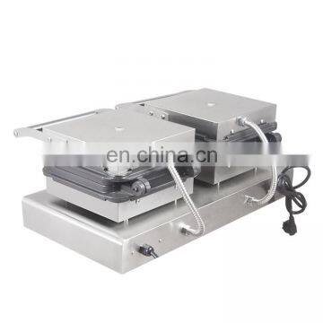 2020 New Arrival Catering Equipment Square Twin Waffle Maker Commercial Double Waffle Machine Maker Non Stick