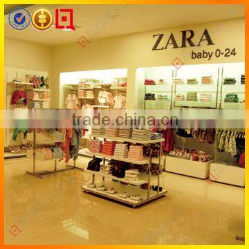 Shoe store fixture design for kids shoes