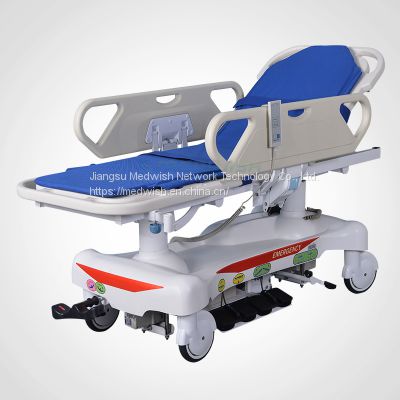 AG-HS010 With CPR handle PP material electric medical patient transfer standard stretcher dimensions