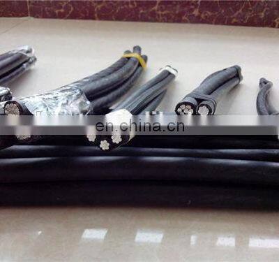 1*35+35mm2 Aluminum Duplex Service Drop Cable AAC / ACSR / Conductor Abc Overhead Cable photo-2