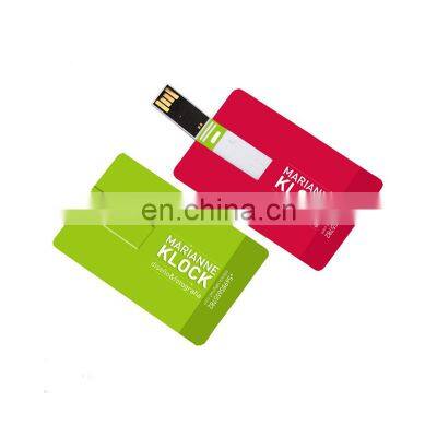 Promotional USB Card Custom Logo Giveaway Full Color Print Credit Card Flash Drive photo-5