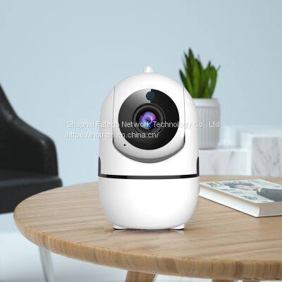 Hotrain FD10 Mini Cloud Storage Wifi 2.4G TF card Two-way Audio Communication Motion Detect Auto tracking Monitor Video Camera