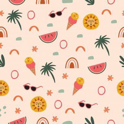 Cartoon Children Spunlaced Non-woven Printing Pattern Face Mask Fabric Manufacturers Custom photo-3