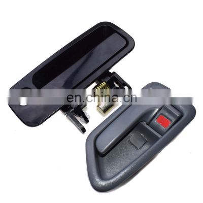 New Front Left FL Outside & Gray Inside Door Handle For Toyota Camry 69206AA010