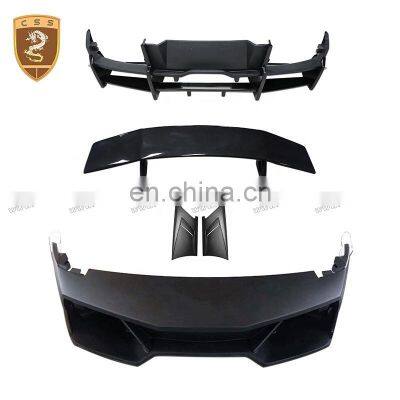 CF+FRP VS Style body kit For Lamborghini Murcielago LP640 Rear Spoiler Car Front Bumper