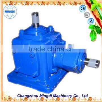 T Series Sprial Helical Bevel agriculture Gear box Transmission Gearbox Parts for lectric motor mounting types