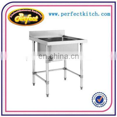 3 Bowls Commercial Stainless Steel Kitchen Sinks /Restaurant Kitchen Sinks With Bench photo-4