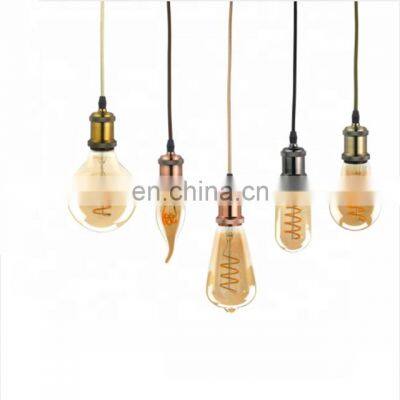 Retro Spiral Filament LED Bulb 4W E27 220V Dimmable Edison Lamp 2200K Warm Led Filament Light