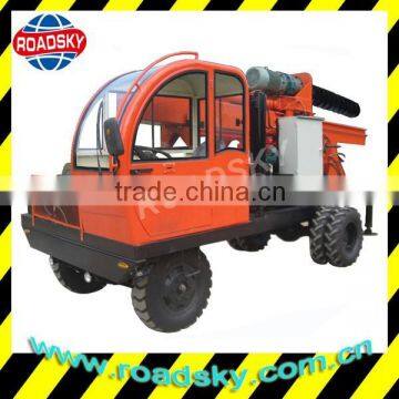 Solar Truck-Mounted Hydraulic Screw Piling Machine