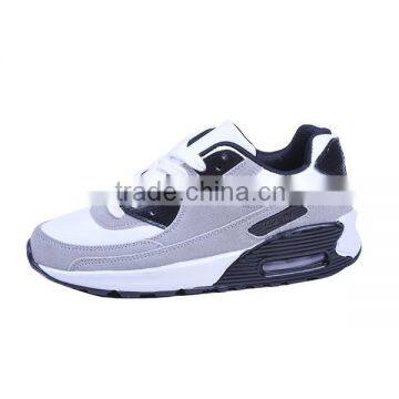 New Arrival Ladies Women Comfortable Breathable High Heel and High Ankle Lace up pu and Suede Running Sport Shoes photo-4
