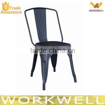 WorkWell industrial metal chair with seat cushions Kw-St23