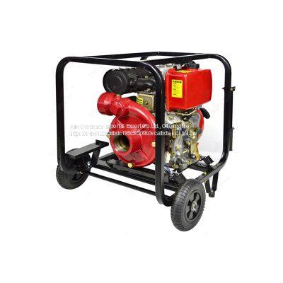 Hot Sale for Industrial and Agricultural Use High Pressure Portable Diesel Iron Water Pump with Electric Starter, Ce Euro V, EPA