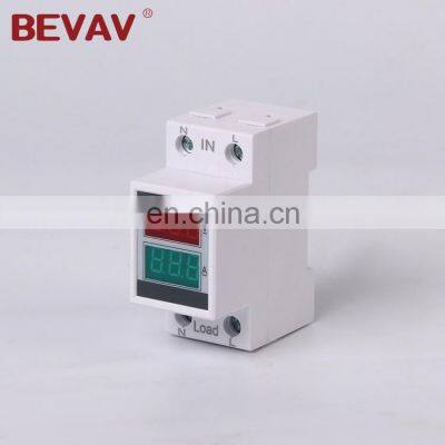 D37-2042 Din-rail type Single phase Digital LED Display Ammeter Voltmeter Current meter