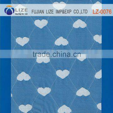 Qulity fabric Mesh lace fabric net polyester/ Nylon LZ-0076