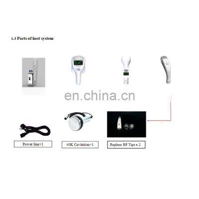 Factory Body Slimming Machine 40K Vacuum RF Body Massage Machine Beauty Salon V8 Plus Shaping Loss Weight Machine