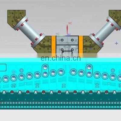 300mm /600mm Meltblown Mold High Quality 2.0 PP Meltblown Dies for Spinnerent Cloth photo-2