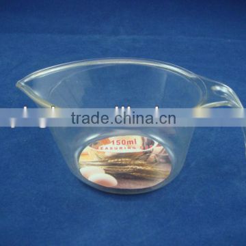 acrylic tranparent cup