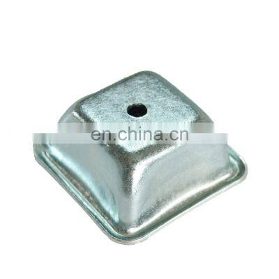 Custom sheet metal mild steel anti-rust stillage feet stamping metal part sheet fabrication