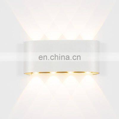 Factory Price Modern Aluminium Luminaire Household Bedroom Bathroom Indoor Decoration 6w Led Wall Lamps