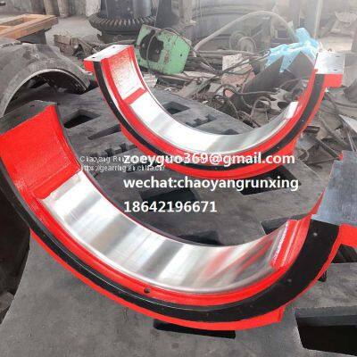 Trunnion Metal Bearing White Metal Bearing for Ball Mill photo-3