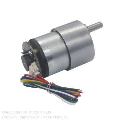 Mini Best High Torque 37mm 27720 12v Electric Motor With Reduction Gear dc Gear Motor and Encoder