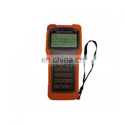 Portable ultrasonic flowmeter water digital flow meter DN15-100mm DN50-700mm TUF-2000H With TS-2 & TM-1