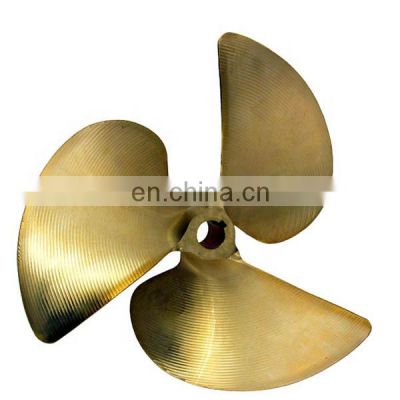 Marine outboard bronze propeller 3 blade underwater propeller