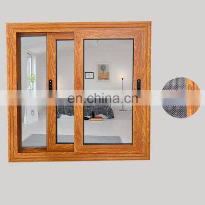 Simple Security Burglar Proof Best Double Glazed Modern House Design Aluminum Sliding Glass Grey Window photo-5