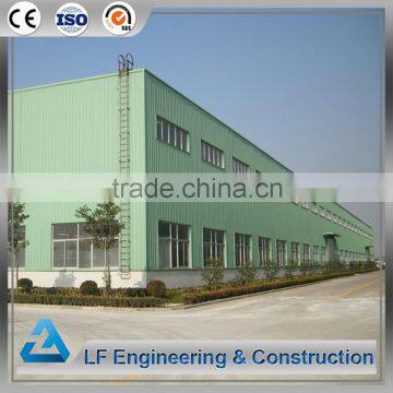 Steel space frame modular warehouse building