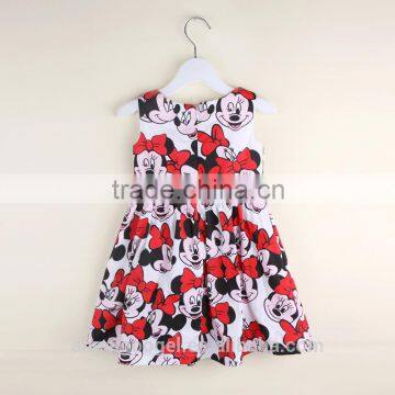 Wholesale Latest 2-8 Years Old Baby Girl Dress Kids Summer Sleeveless Tutu Party Dress AG-DP0006 photo-2