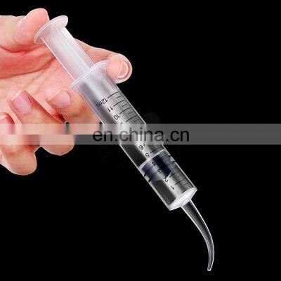 Dental Irrigation Cartridge Plastic Empty Bleaching Aspirating Dental Syringe