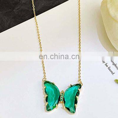 Female Fashion Accessories Pendant Rhinestone Necklace Jewelry