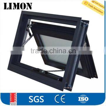 Australian Style Wood Aluminum Clad Awning Single Hung Window