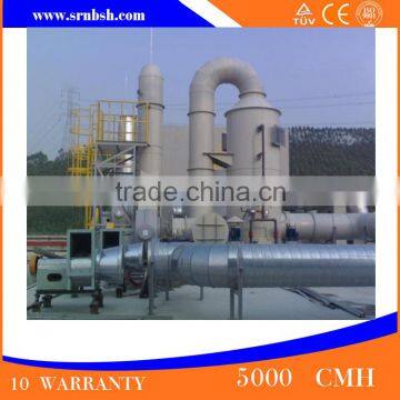 The CE Approved Flue Gas Dust Removal Equipment Vertical Wet Scrubber Tower For Waste Processing Plant