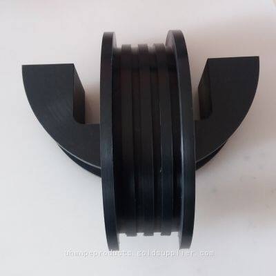 Wear custom UHMWPE flanged and flat bearings