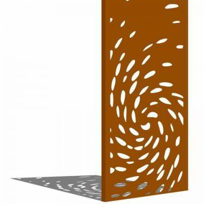 Metal Privacy Screening Which Great for Stopping Neighbours From Invading Your Privacy, Rust Metal Screen photo-4