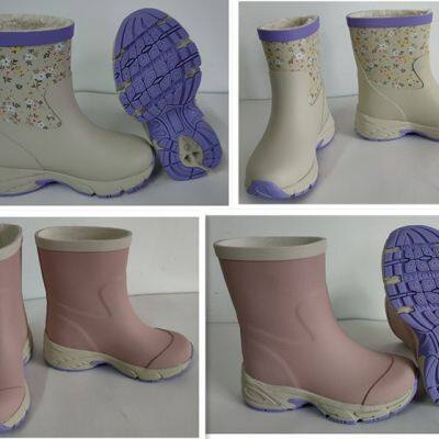 New Style Children Shoes, High-End Children Boots, Sell Like Hot Kid Rubber Shoe, New Fashion Child Rubber Shoes, Popular Style Kid's Rubber Boots,