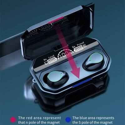 A16 TWS V5.1 Wireless Earphone TWS Touch Control Sport Headset Noise Cancel Headphone Blue Tooth Earbuds photo-5