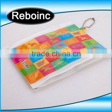 plastic zipper document bags