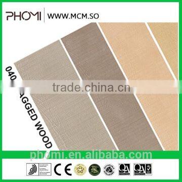 Antibacterial wood pattern floor tile