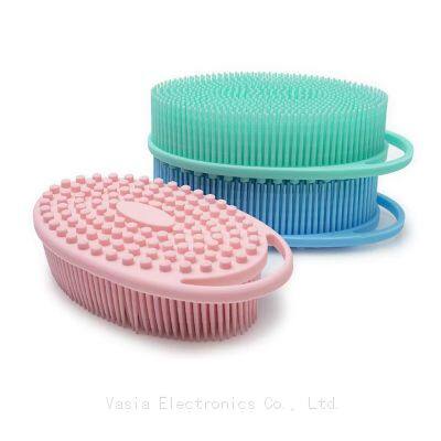 Silicone Body Scrubber for Daily Use - Easy to Clean and Dry
