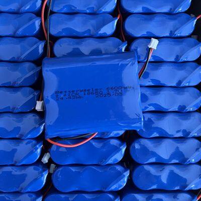 18650 3.7v 6.6Ah 1S3P Li Ion Rechargeable Battery Pack With JST-PH2.0 Plug(24.42Wh/6.6A),for Simplehuman Sensor Makeup Mirror ST3026 BT1080 photo-5