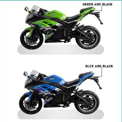 5000W Single Swing Arm Electric Motorbike 140kmph photo-3