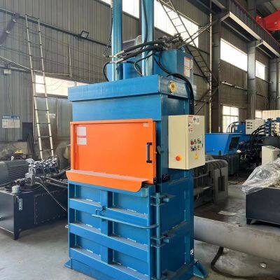 Vertical Doubule Cylinder Hydraulic Baler for Waste Paper Cardboard Plastic photo-2