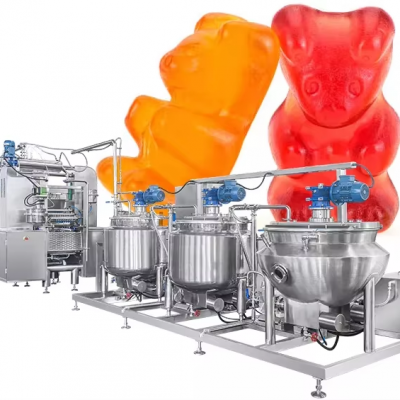 Автоматическая линия для отливки жевательных конфет-желе