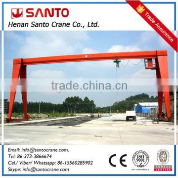 Light Duty Rail Mounted Rubber Tyre Gantry Crane