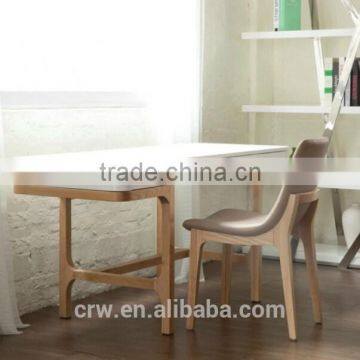 RCH-4207 Comfortable Fraxinus Mandshurica Fabric Wood Chair                        
                                                Quality Choice